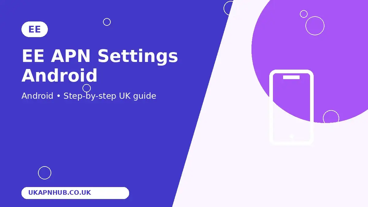EE APN Settings Android thumbnail