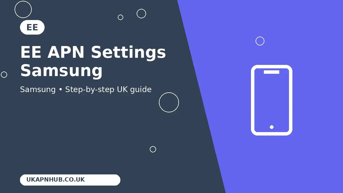 EE APN Settings Samsung thumbnail
