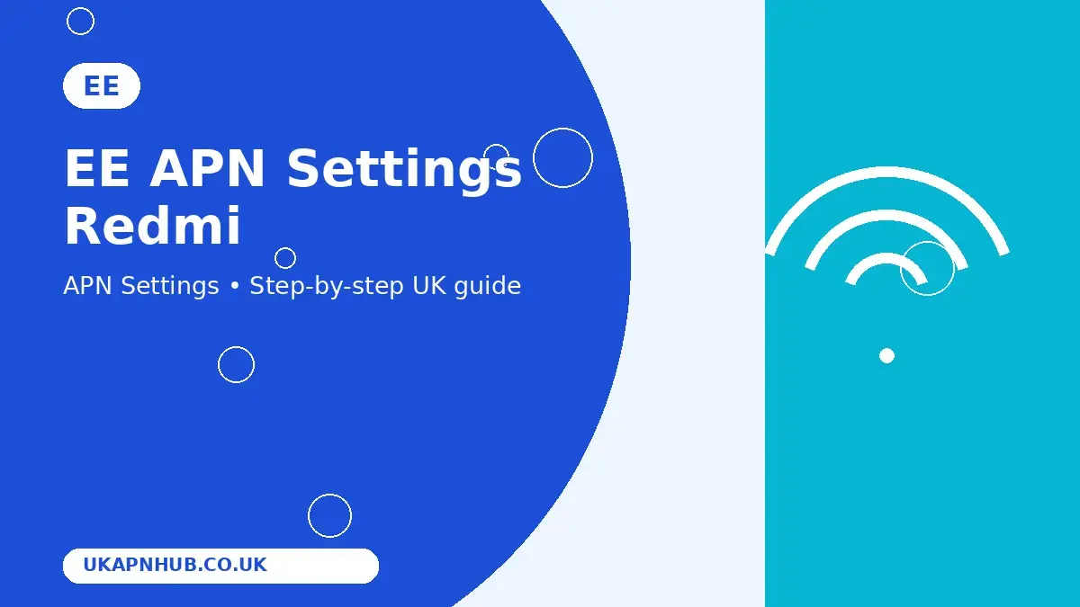 EE APN Settings Redmi thumbnail