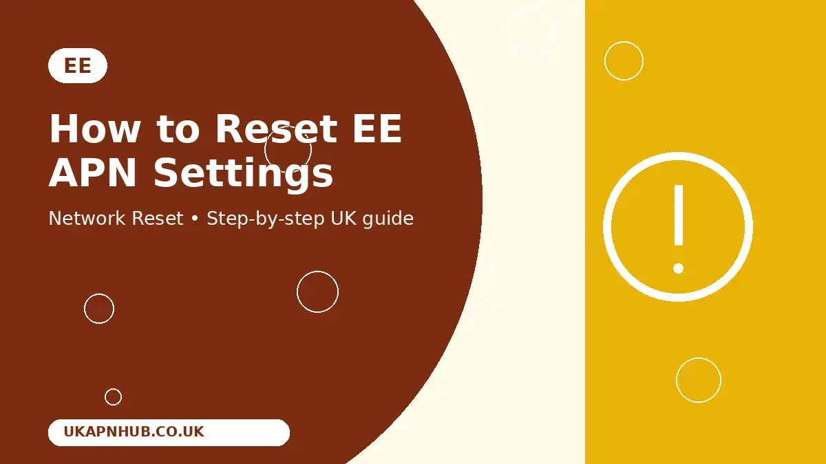 How to Reset EE APN Settings thumbnail