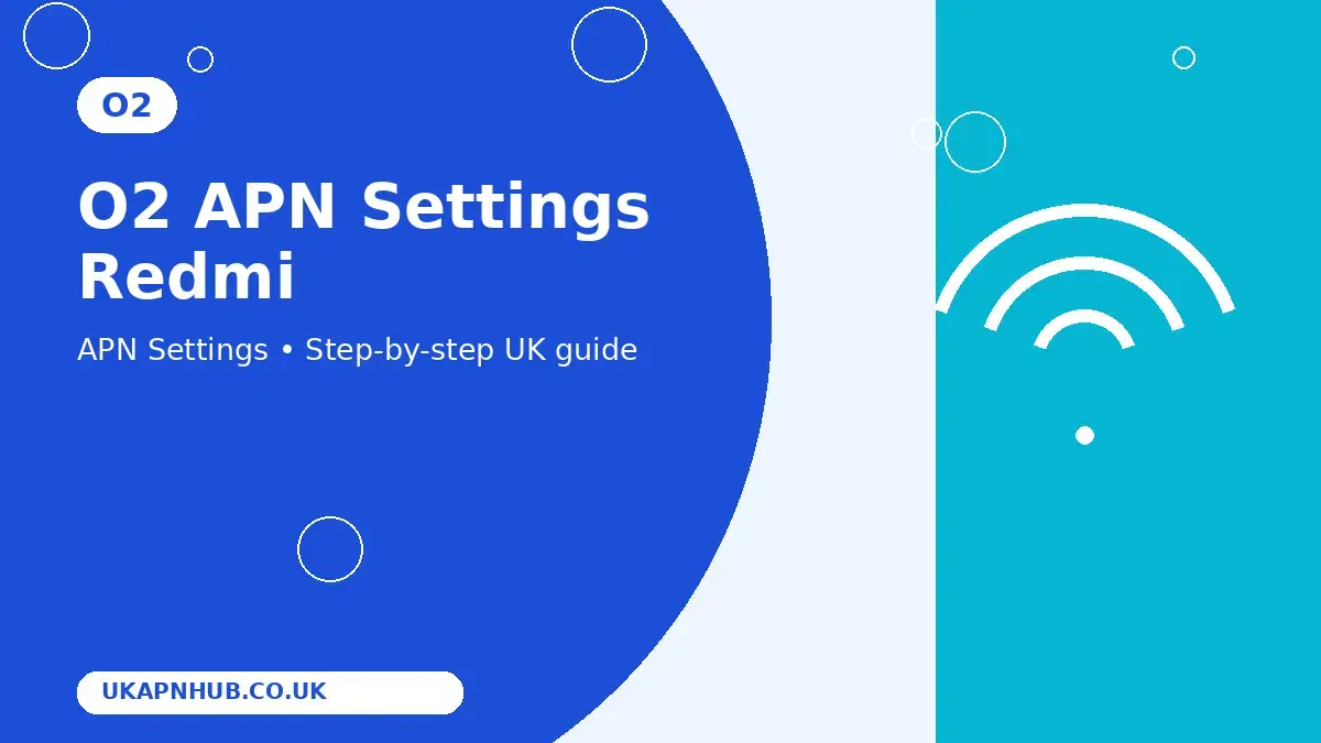 O2 APN Settings Redmi thumbnail
