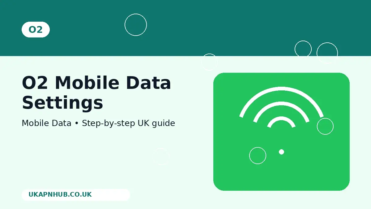 O2 Mobile Data Settings thumbnail