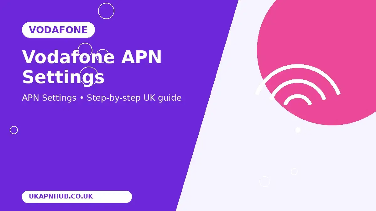 Vodafone APN Settings thumbnail