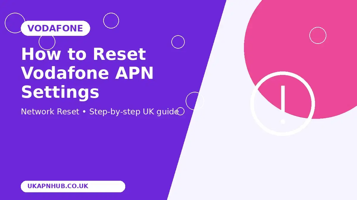 How to Reset Vodafone APN Settings thumbnail
