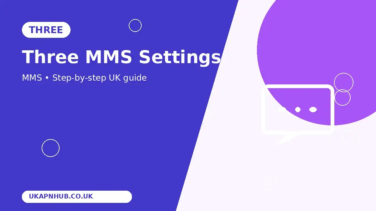 Three MMS Settings thumbnail