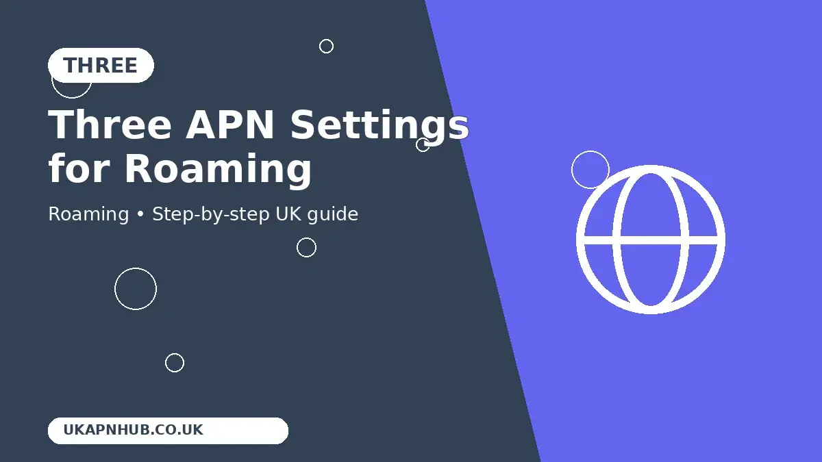 Three APN Settings for Roaming thumbnail
