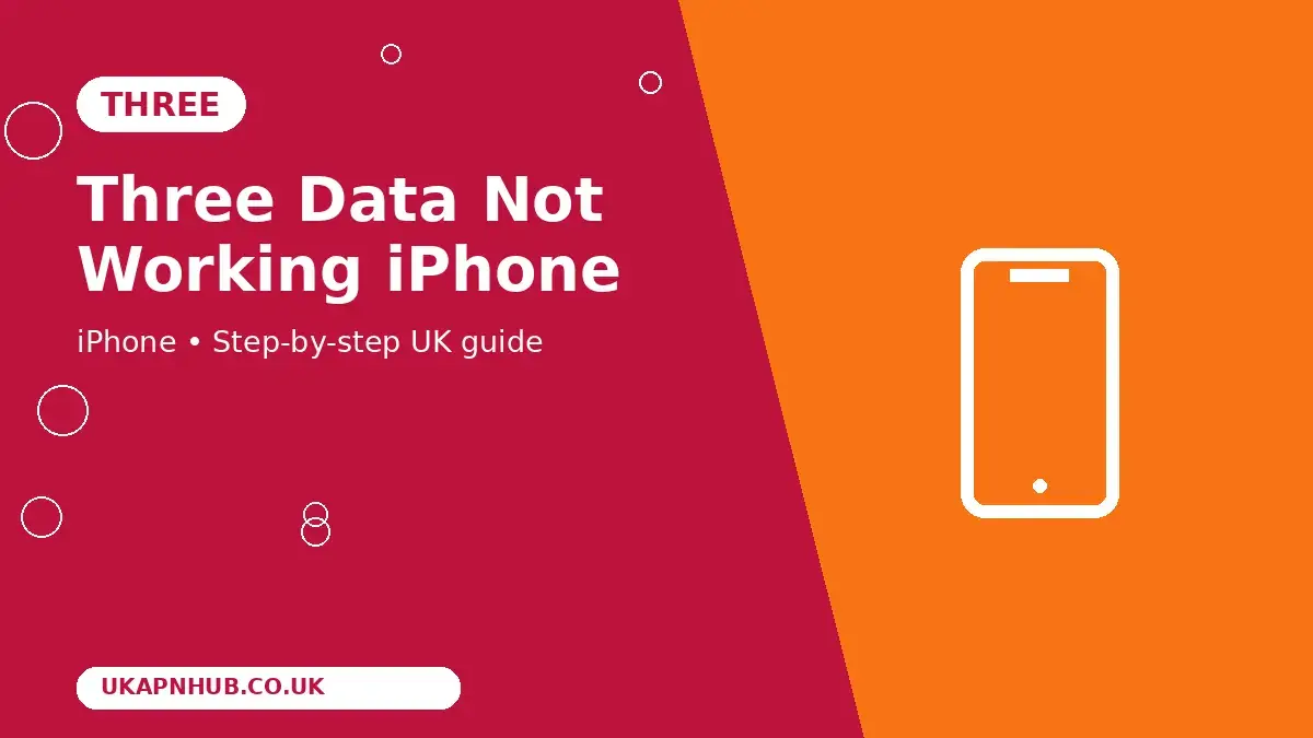 Three Data Not Working iPhone thumbnail
