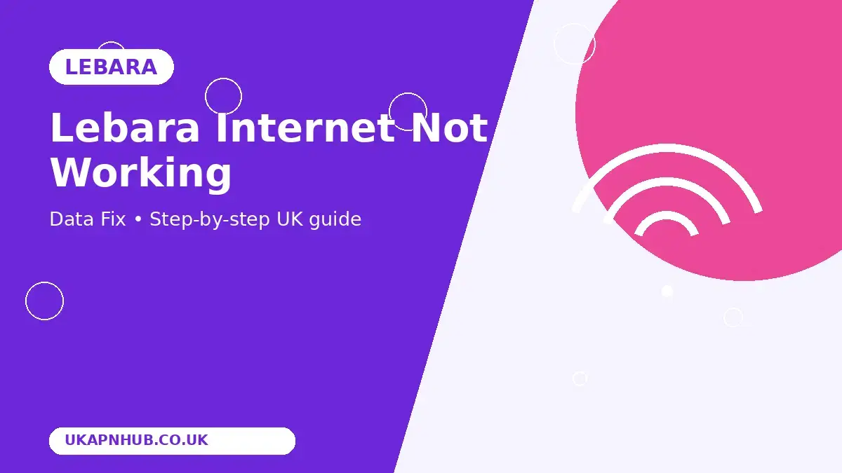 Lebara Internet Not Working thumbnail