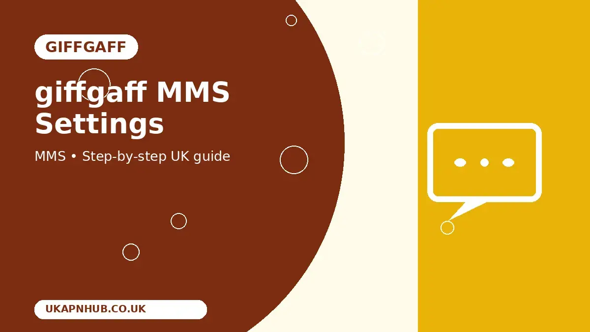 giffgaff MMS Settings thumbnail