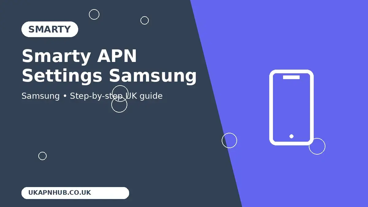 Smarty APN Settings Samsung thumbnail
