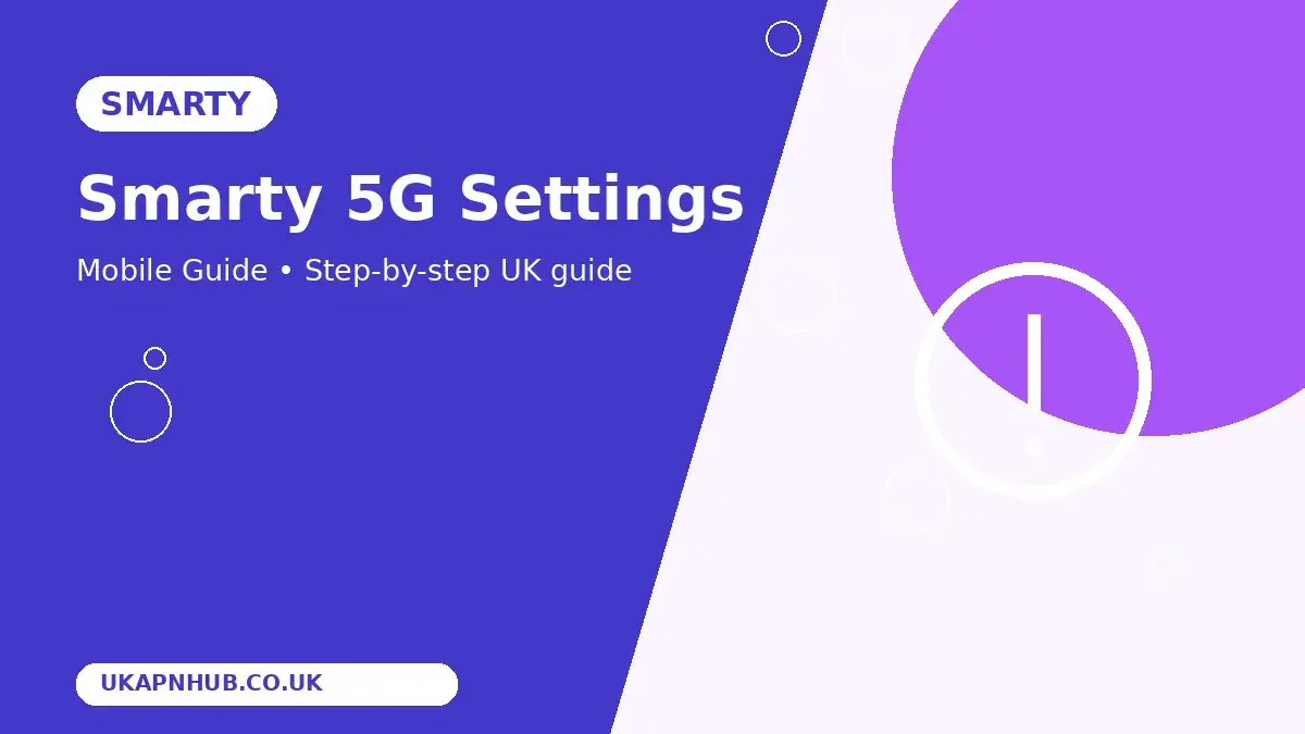 Smarty 5G Settings thumbnail