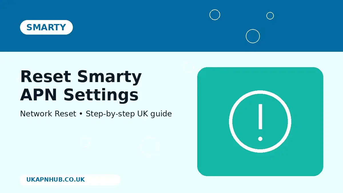 Reset Smarty APN Settings thumbnail