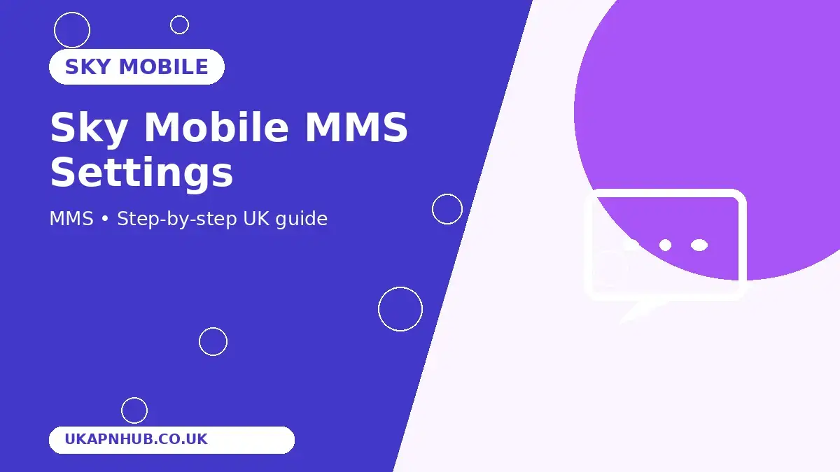 Sky Mobile MMS Settings thumbnail