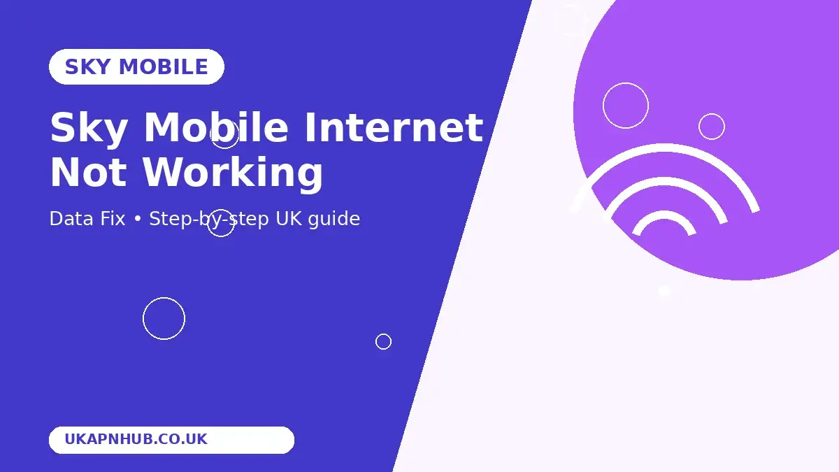 Sky Mobile Internet Not Working thumbnail