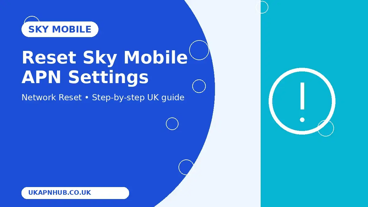 Reset Sky Mobile APN Settings thumbnail