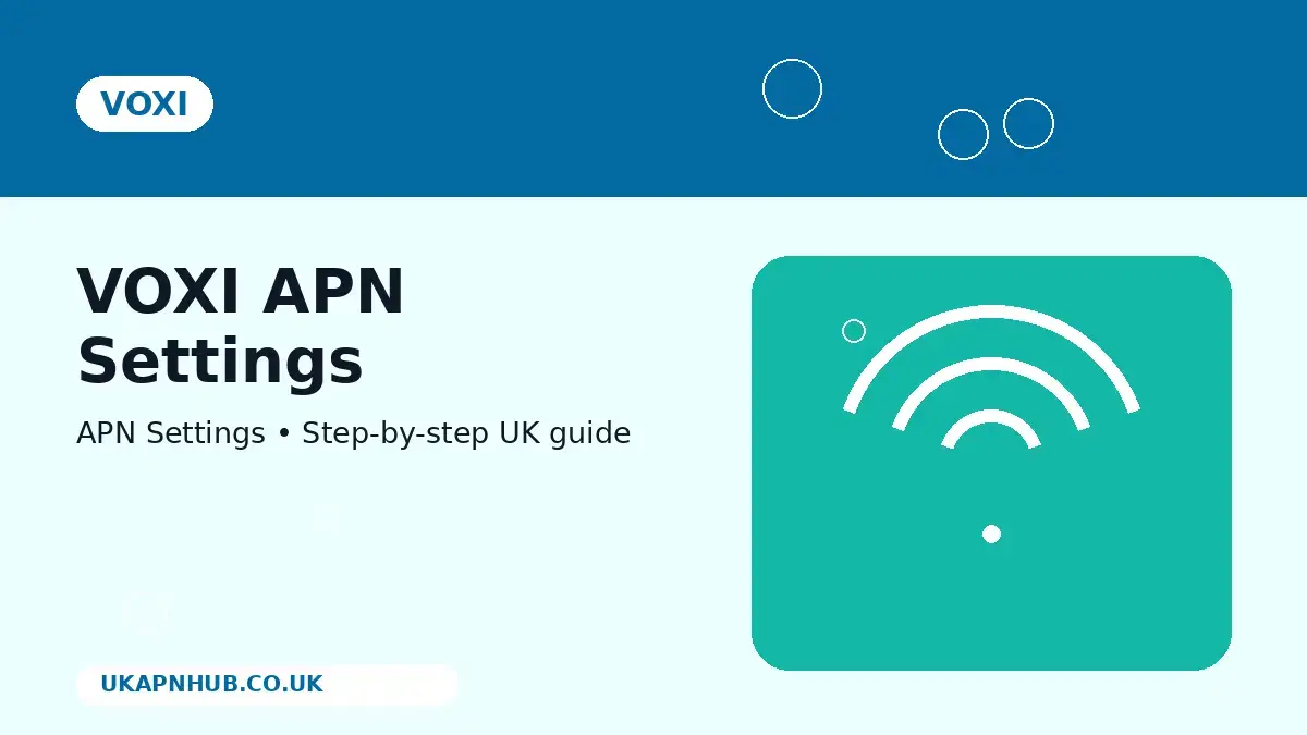 VOXI APN Settings thumbnail