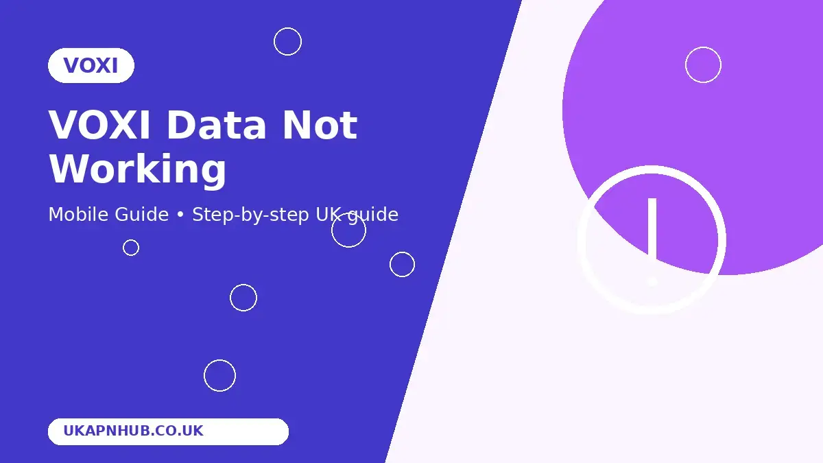 VOXI Data Not Working thumbnail