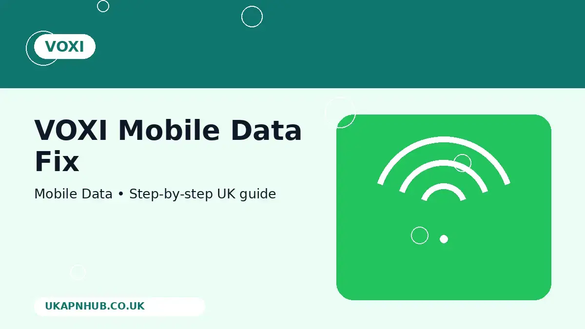 VOXI Mobile Data Fix thumbnail