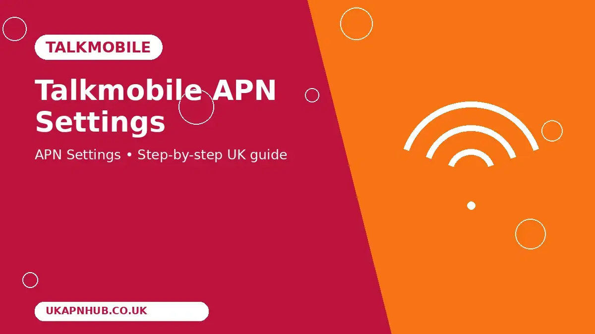 Talkmobile APN Settings thumbnail