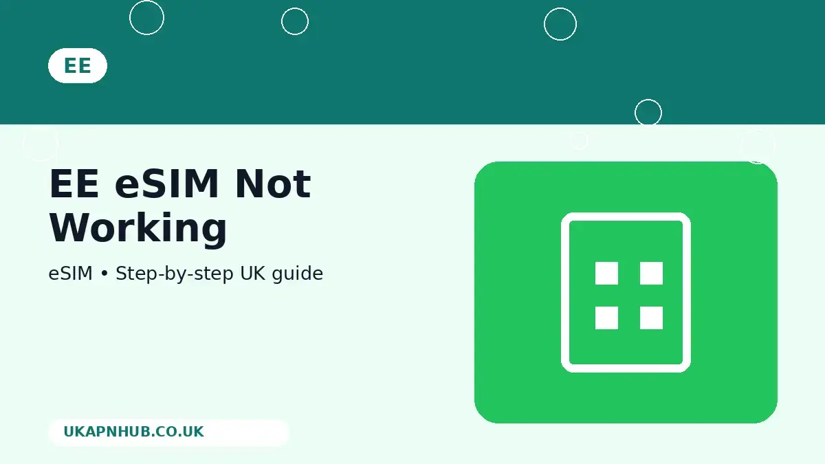 EE eSIM Not Working thumbnail