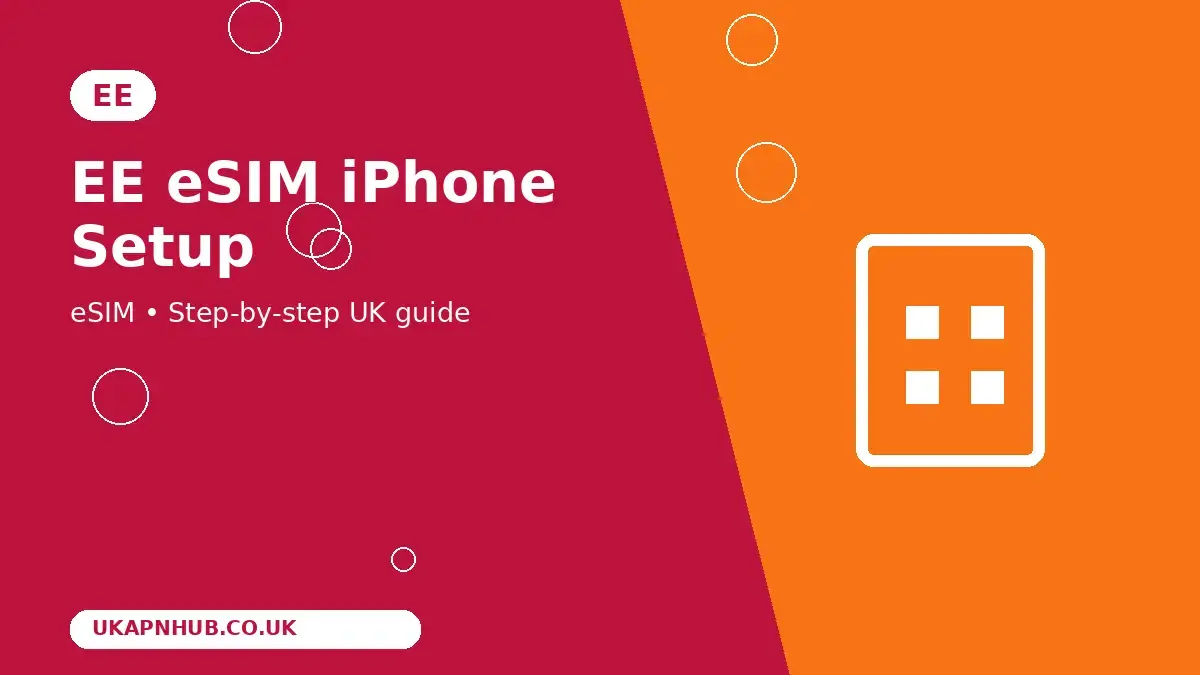 EE eSIM iPhone Setup thumbnail