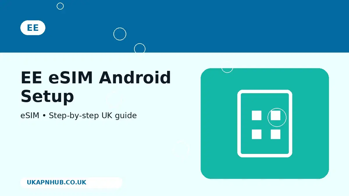 EE eSIM Android Setup thumbnail