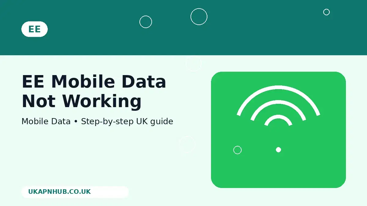 EE Mobile Data Not Working thumbnail