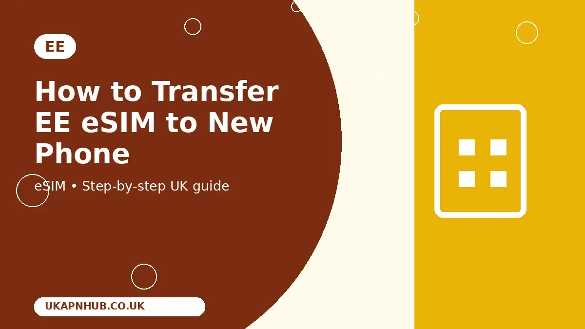 How to Transfer EE eSIM to New Phone thumbnail