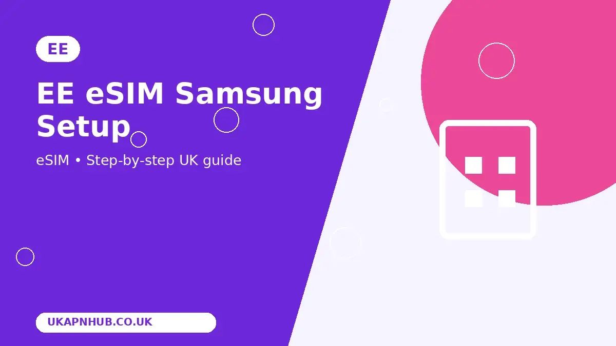 EE eSIM Samsung Setup thumbnail