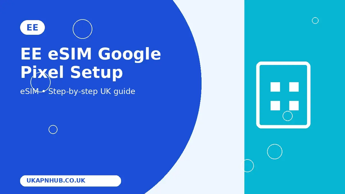 EE eSIM Google Pixel Setup thumbnail