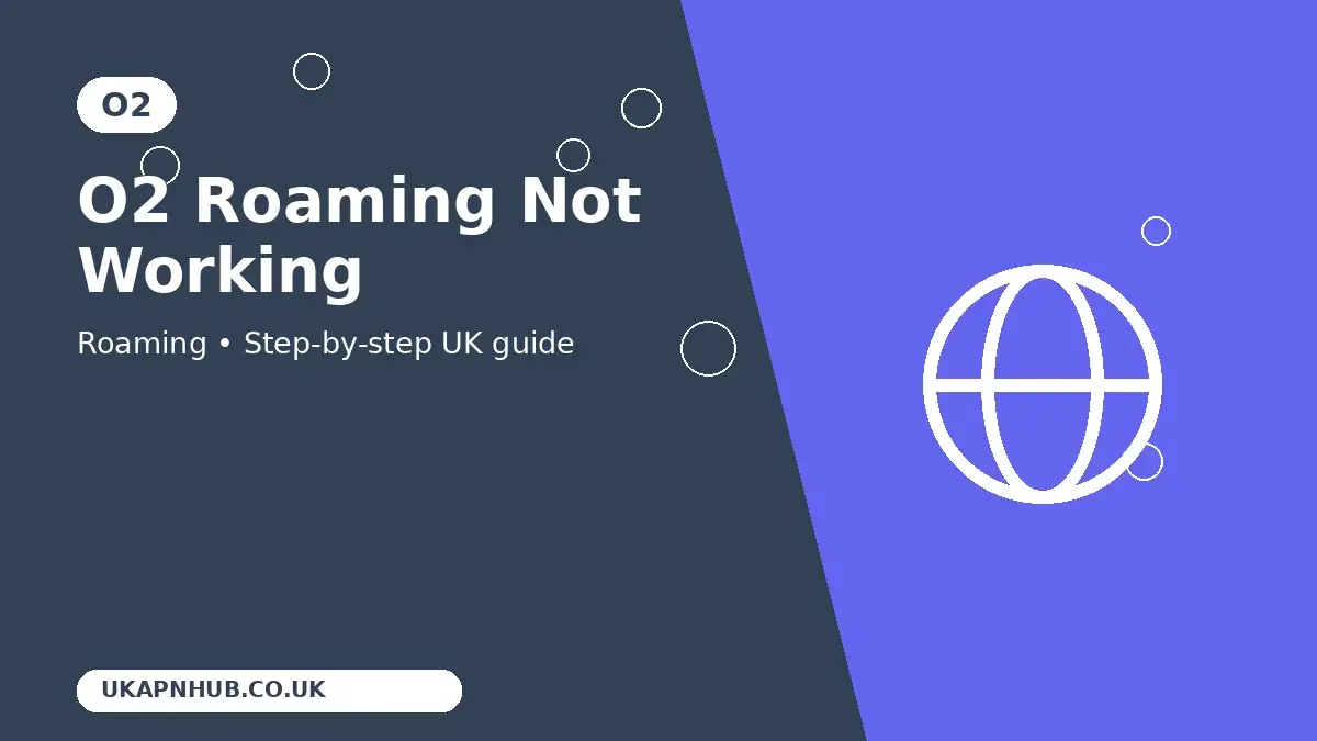 O2 Roaming Not Working thumbnail