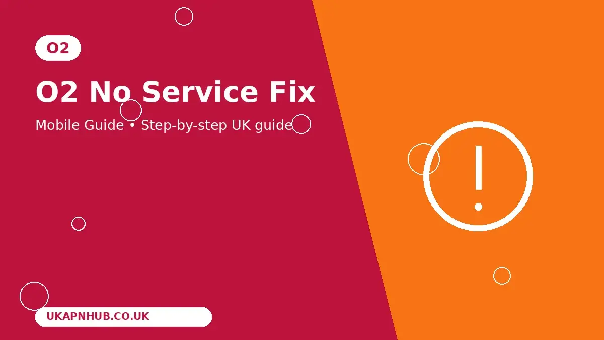 O2 No Service Fix thumbnail