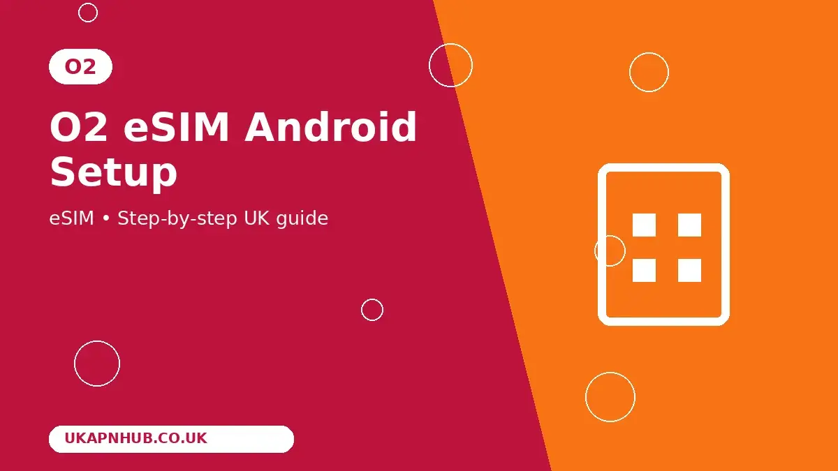 O2 eSIM Android Setup thumbnail
