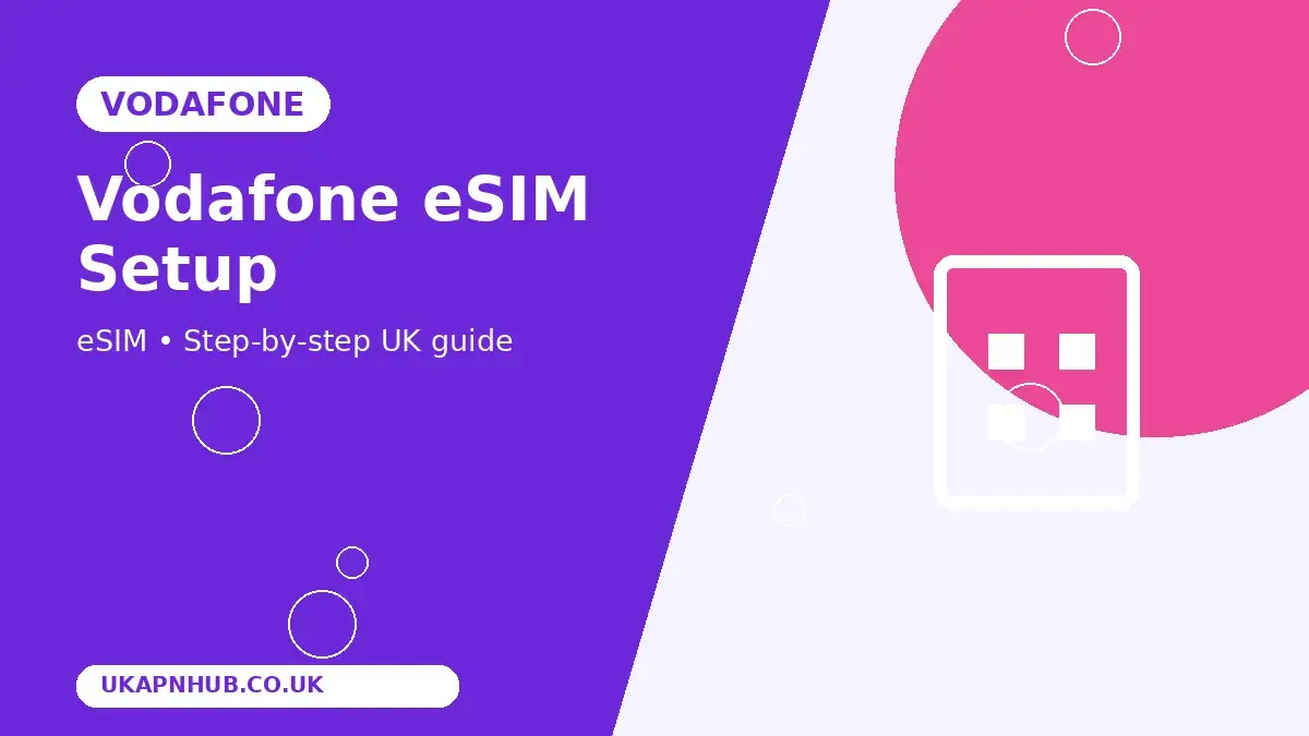 Vodafone eSIM Setup thumbnail