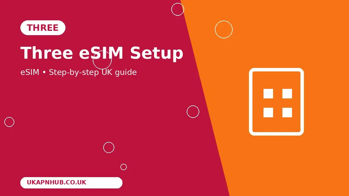 Three eSIM Setup thumbnail