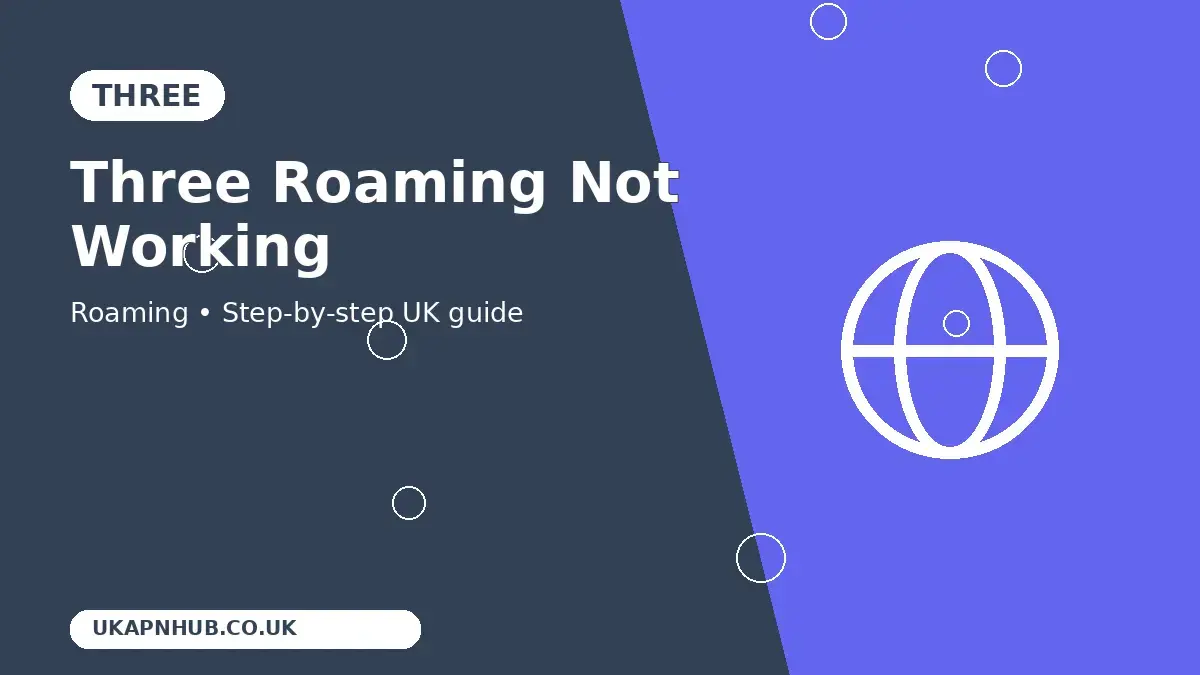 Three Roaming Not Working thumbnail