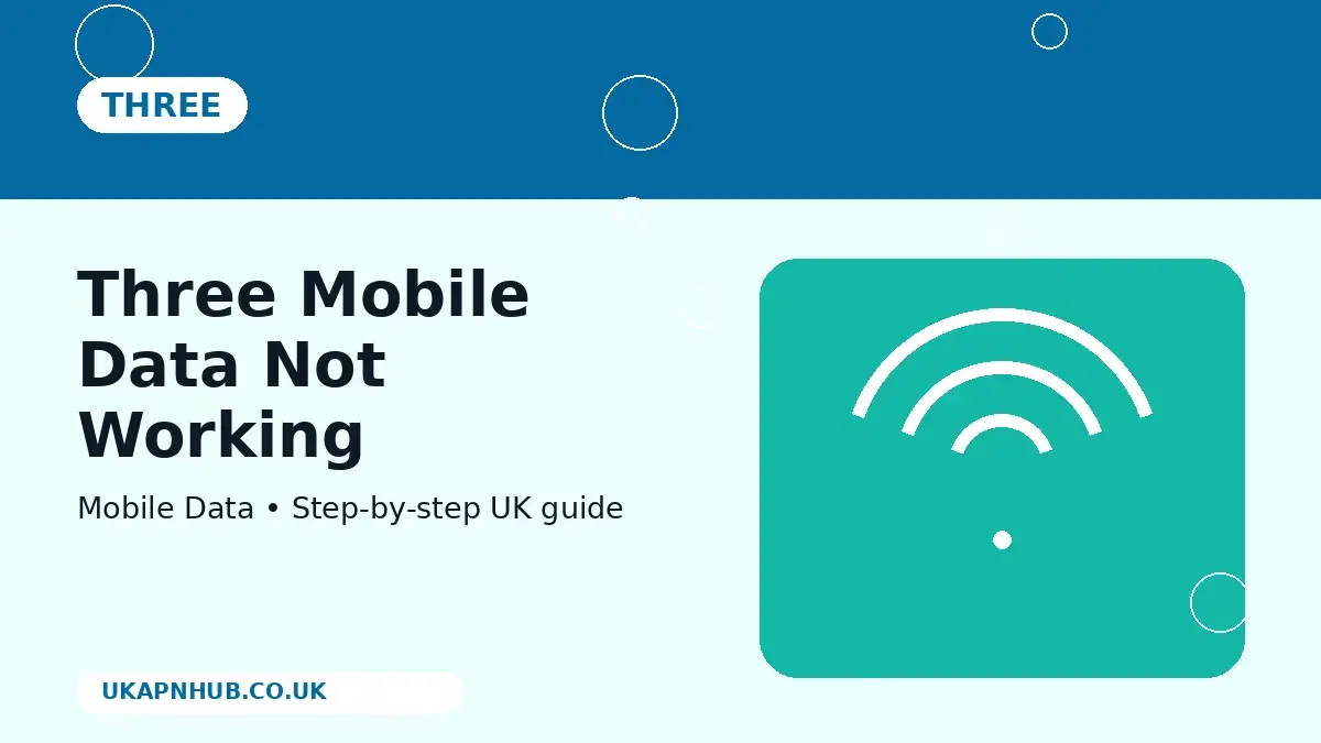 Three Mobile Data Not Working thumbnail