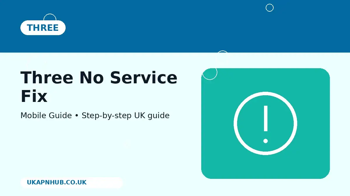 Three No Service Fix thumbnail