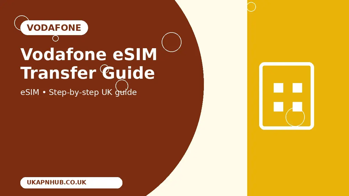 Vodafone eSIM Transfer Guide thumbnail