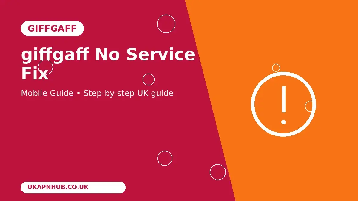giffgaff No Service Fix thumbnail