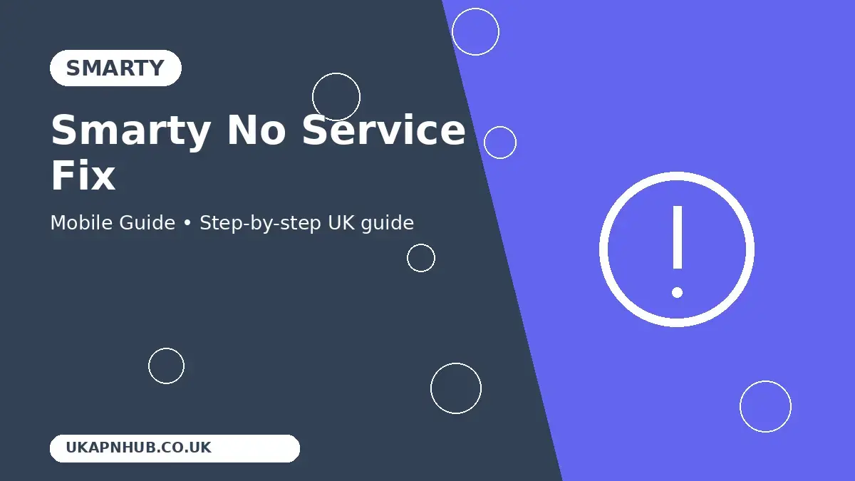 Smarty No Service Fix thumbnail