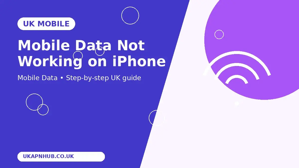 Mobile Data Not Working on iPhone thumbnail