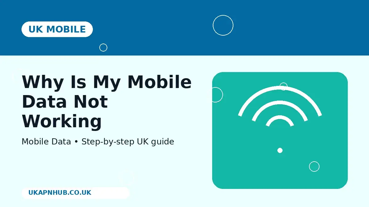 Why Is My Mobile Data Not Working thumbnail