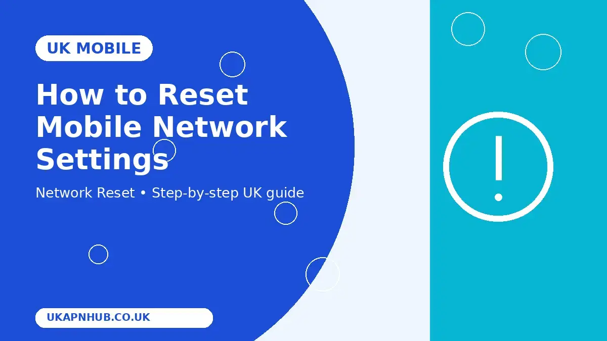How to Reset Mobile Network Settings thumbnail