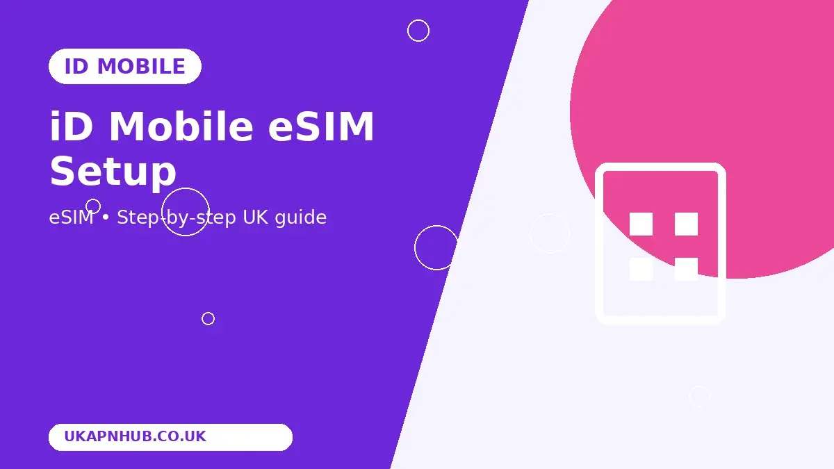 iD Mobile eSIM Setup thumbnail