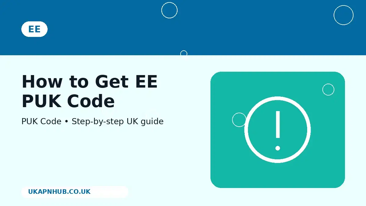 How to Get EE PUK Code thumbnail