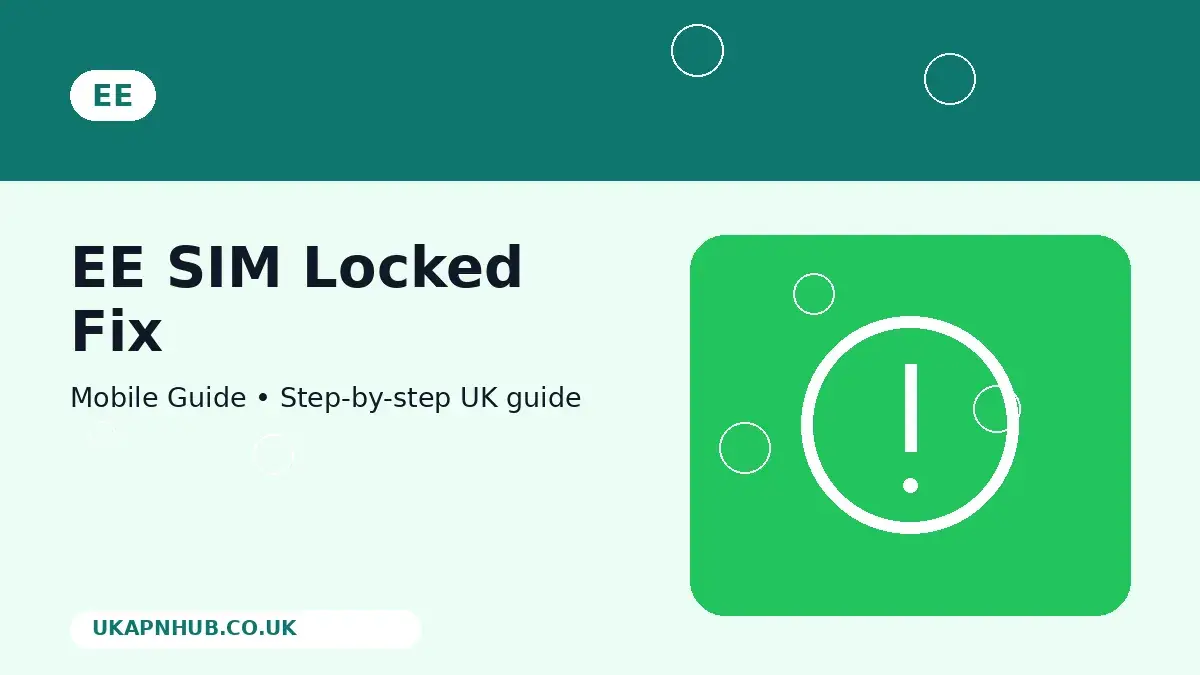 EE SIM Locked Fix thumbnail