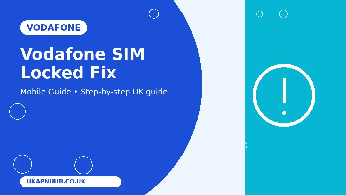 Vodafone SIM Locked Fix thumbnail
