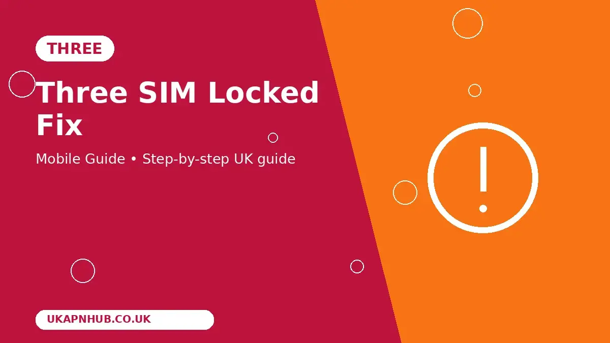 Three SIM Locked Fix thumbnail