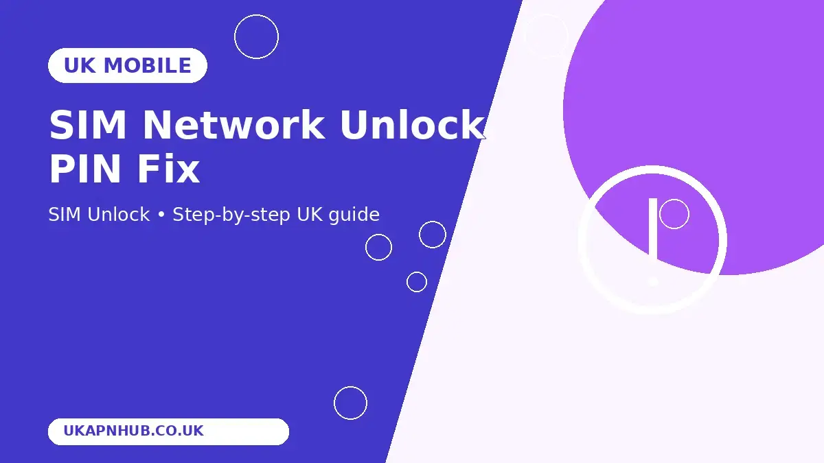 SIM Network Unlock PIN Fix thumbnail